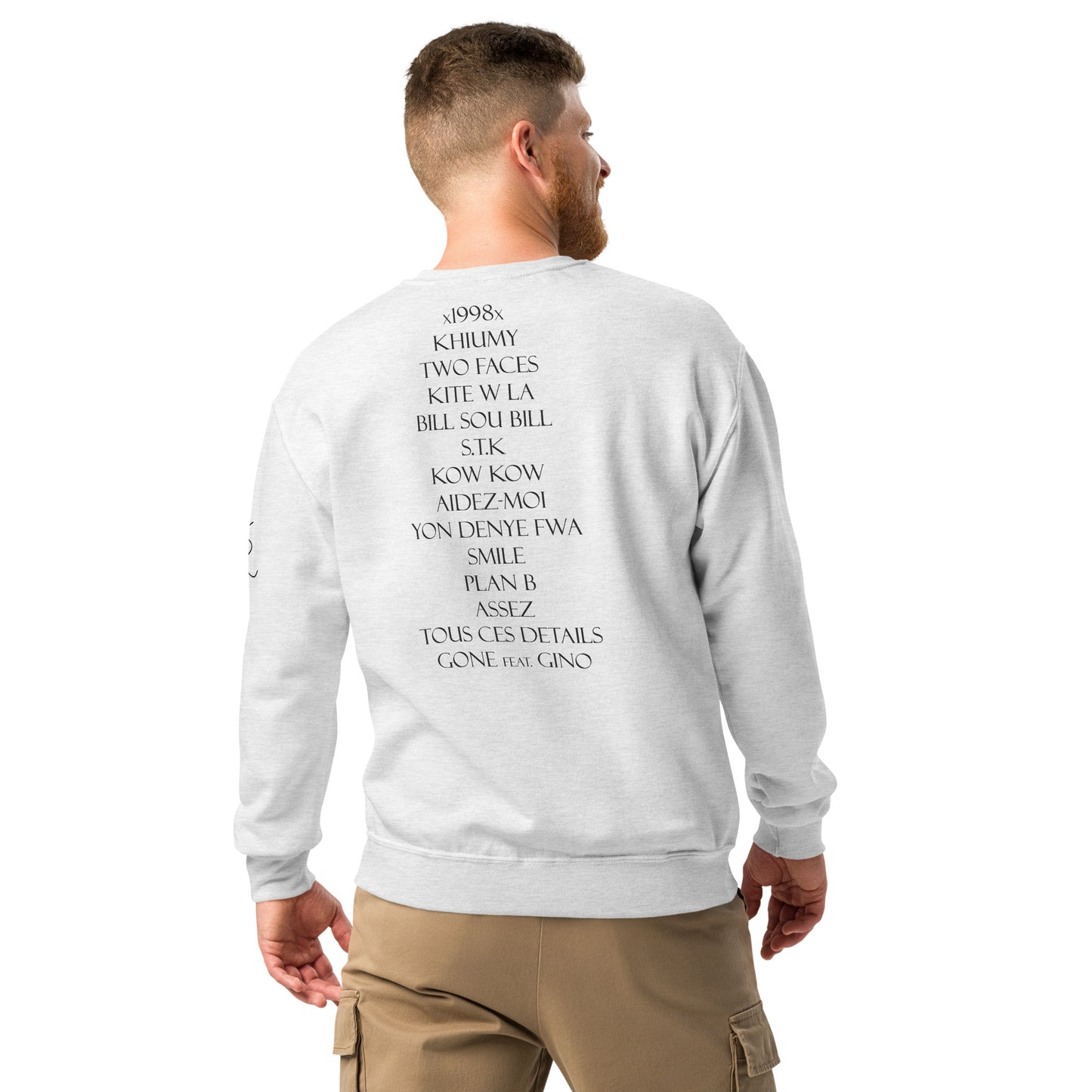 Crew neck sweatshirt