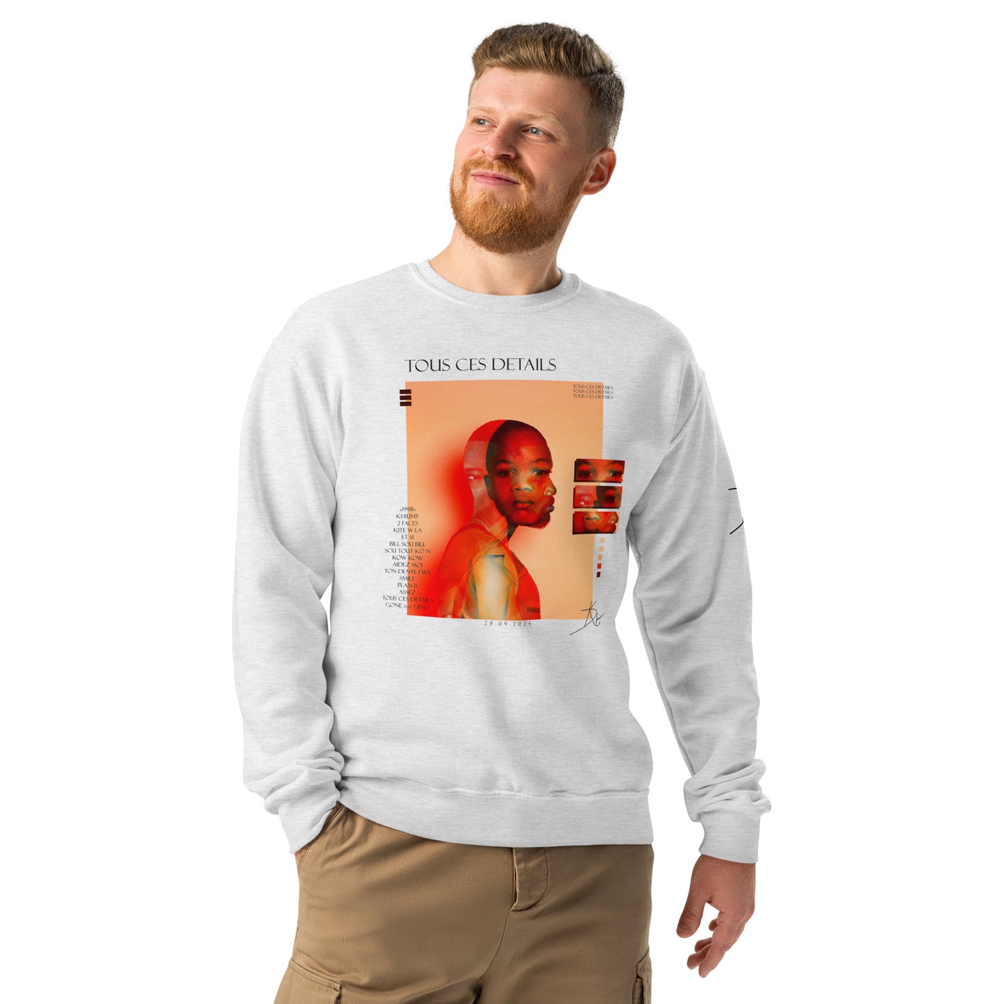 Crew neck sweatshirt