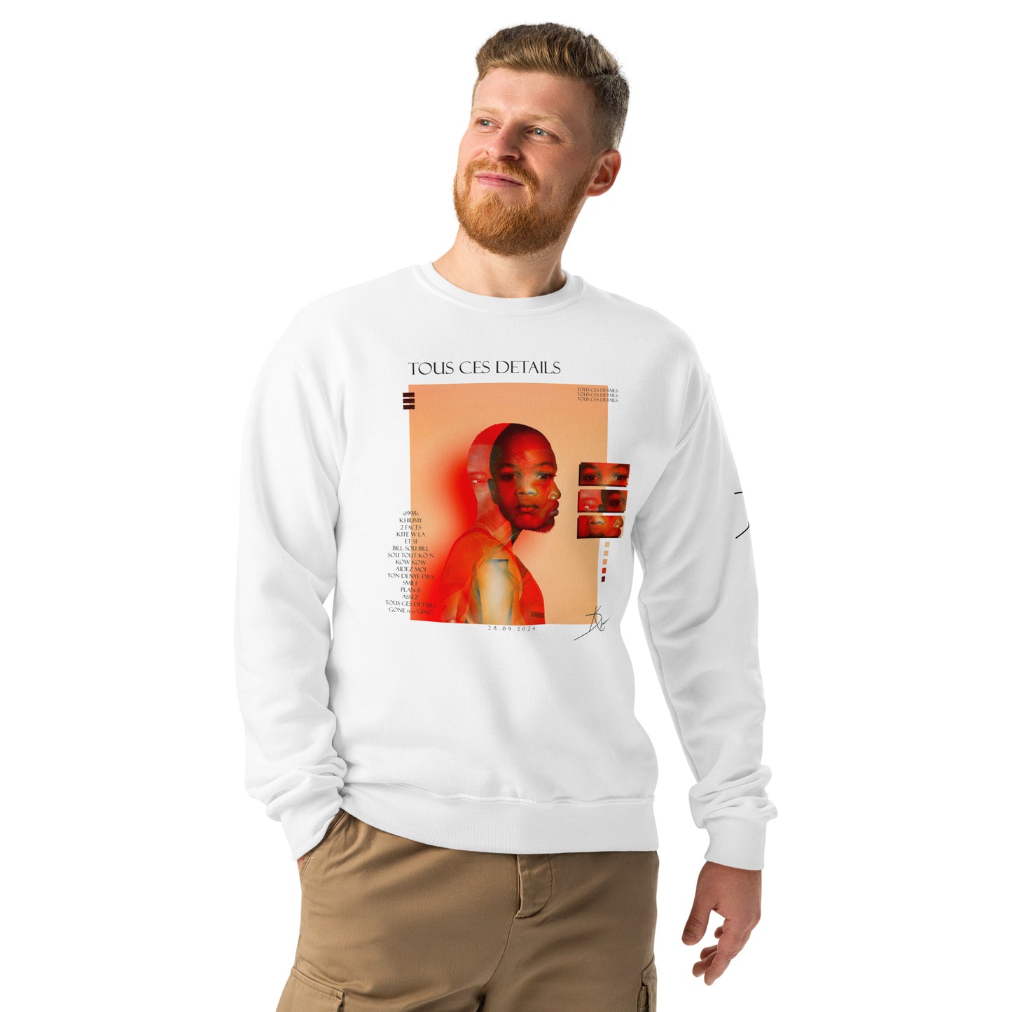Crew neck sweatshirt